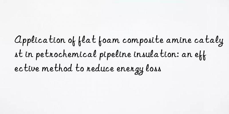 Application of flat foam composite amine catalyst in petrochemical pipeline insulation: an effective method to reduce energy loss