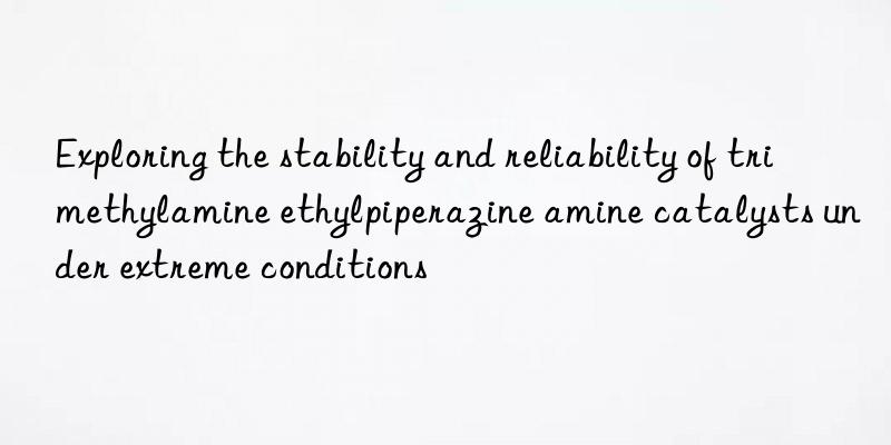 Exploring the stability and reliability of trimethylamine ethylpiperazine amine catalysts under extreme conditions