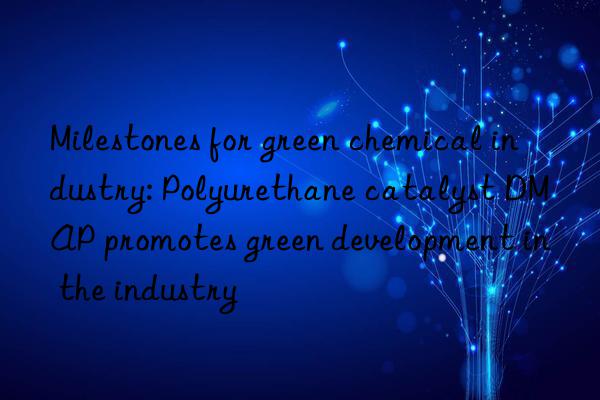 Milestones for green chemical industry: Polyurethane catalyst DMAP promotes green development in the industry