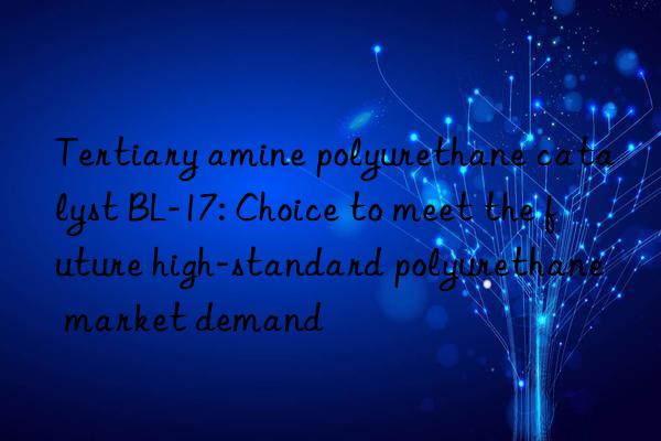 Tertiary amine polyurethane catalyst BL-17: Choice to meet the future high-standard polyurethane market demand