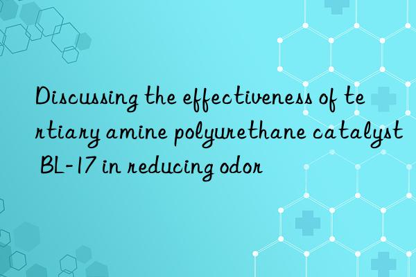 Discussing the effectiveness of tertiary amine polyurethane catalyst BL-17 in reducing odor