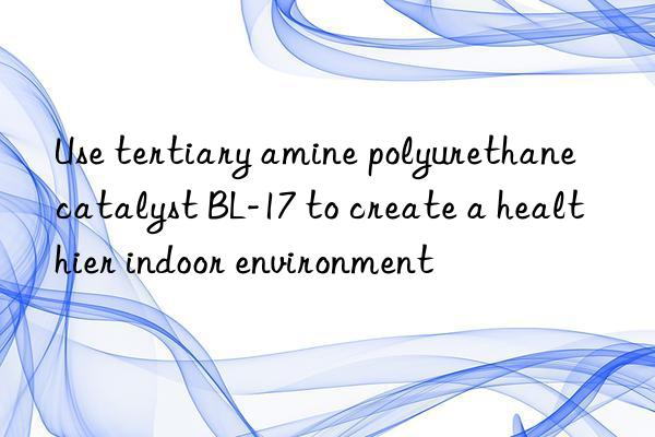 Use tertiary amine polyurethane catalyst BL-17 to create a healthier indoor environment