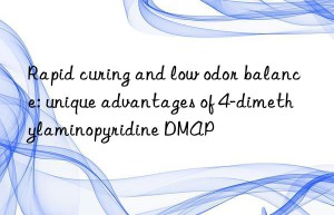 Rapid curing and low odor balance: unique advantages of 4-dimethylaminopyridine DMAP