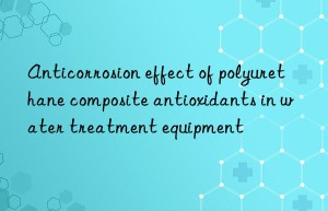 Anticorrosion effect of polyurethane composite antioxidants in water treatment equipment