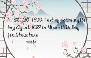 RTCA DO-160G Test of Foaming Relay Agent 1027 in Micro UAV Buffer Structure