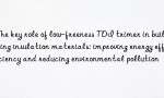 The key role of low-freeness TDI trimer in building insulation materials: improving energy efficiency and reducing environmental pollution