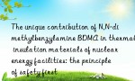 The unique contribution of N,N-dimethylbenzylamine BDMA in thermal insulation materials of nuclear energy facilities: the principle of safety first