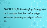 DMCHA (N,N-dimethylcyclohexylamine): an effective low-odor polyurethane foaming catalyst selection