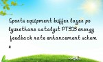 Sports equipment buffer layer polyurethane catalyst PT303 energy feedback rate enhancement scheme