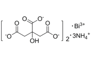 Bismuth ammonium citrate