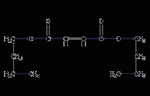 Dibutyl maleate structural formula