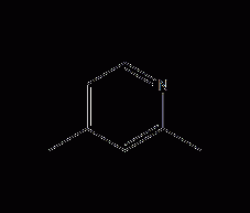 2,4-lutidine structural formula