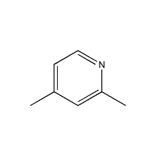 2,4-lutidine structural formula