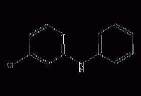 3-chlorodiphenylamine structural formula