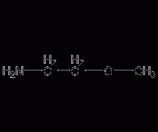 2-methoxyethylamine structural formula