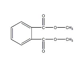 Dimethyl phthalate structural formula