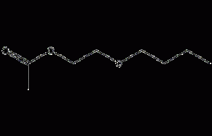 2-Butoxyethyl acetate structural formula