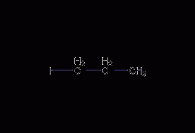 1-iodopropane structural formula