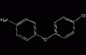 4-amino-4'-chlorodiphenyl ether structural formula