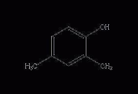 2,4-xylenol structural formula