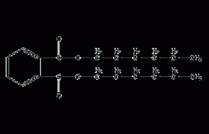 Dihexyl phthalate structural formula