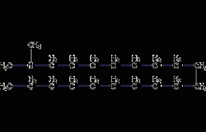 N,N-dimethyloctadecylamine structural formula