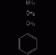 2-Phenylethylamine Structural Formula