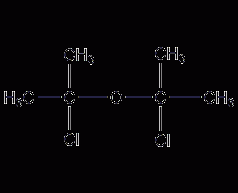 Bis(2-chloroisopropyl)ether structural formula