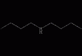 Dibutylamine structural formula