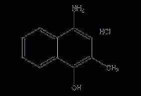 Vitamin K5 structural formula