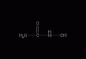 Hydroxyurea structural formula