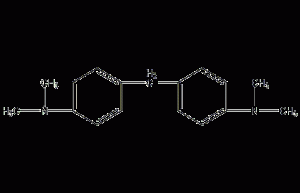 4,4'-methylenebis(N,N-dimethylaniline) structural formula