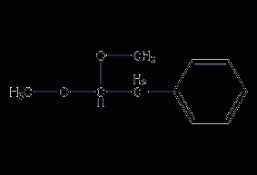 Phenyl acetaldehyde dimethyl acetal structural formula