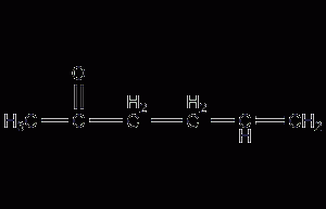 5-hexen-2-one structural formula