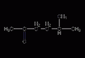 5-methyl-2-hexanone structural formula