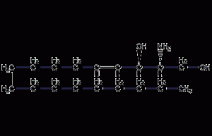 D-erythroamine structural formula