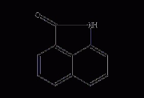 1,8-naphthalene lactimide structural formula