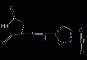 Nitrofurantoin structural formula