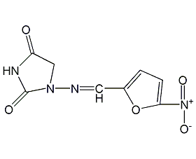 Nitrofurantoin structural formula