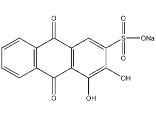 Alizarin Red S Structural Formula