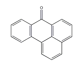 Benzanthrone structural formula