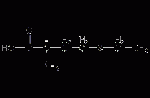 DL-ethionine structural formula