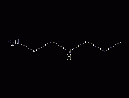 N-n-propylethylenediamine structural formula