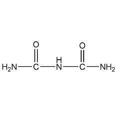 Biuret structural formula