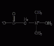 Betain structural formula