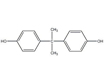 Bisphenol A structural formula