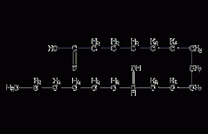 12-hydroxystearic acid structural formula