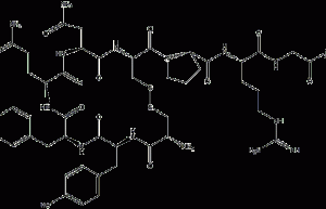 Arginine vasopressin structural formula