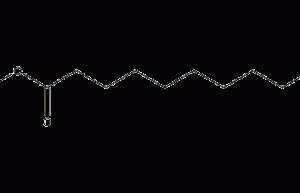 Methyl decanoate structural formula