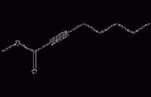 2-octynoic acid methyl ester structural formula